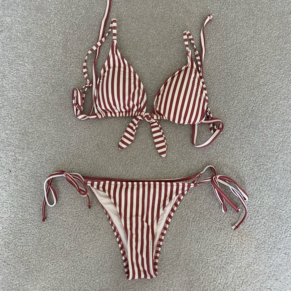 Mango Striped bikini top - Picture 3 of 10
